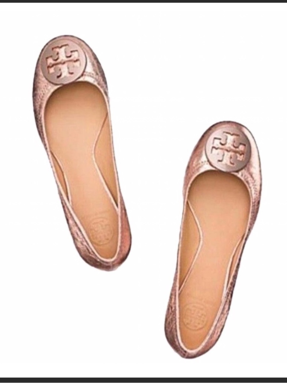 Tory Burch Rise Gold Reva Ballet